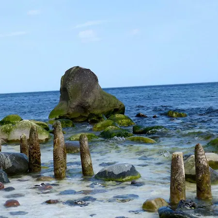 아파트 Gemuetliches In Strandnaehe 드란스케